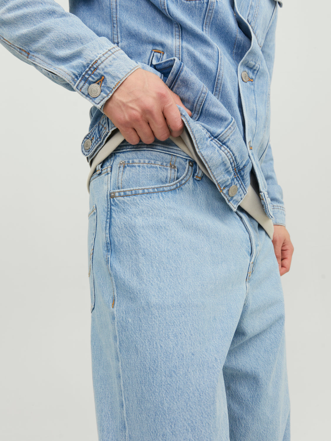 JJIALEX Jeans - Blue Denim